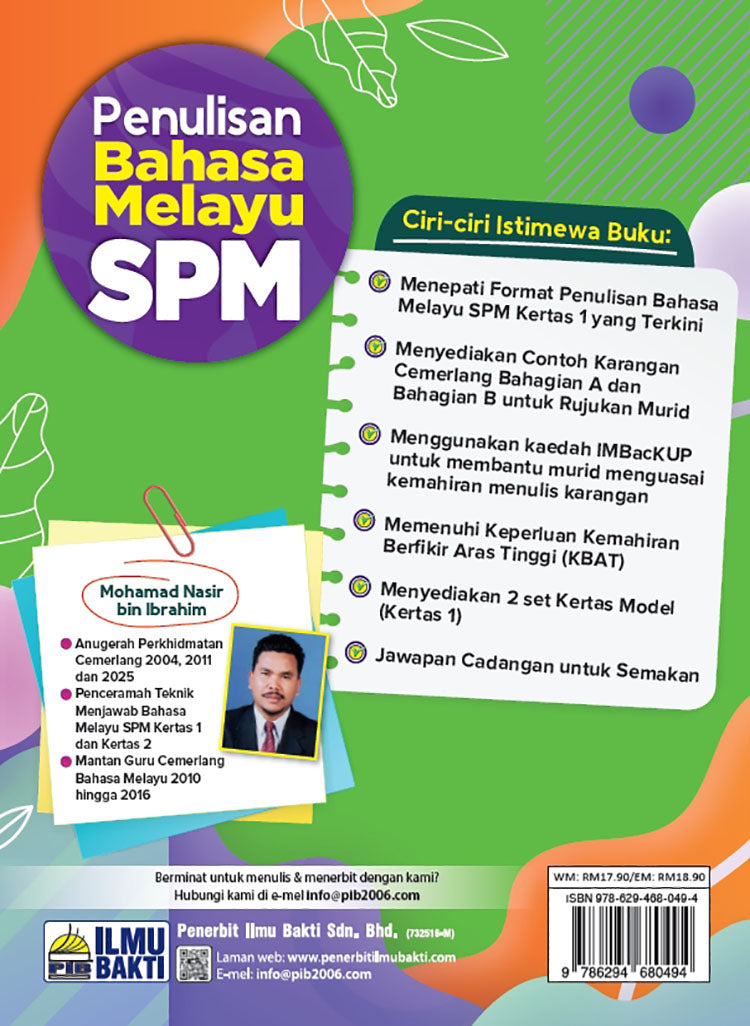 Penulisan Bahasa Melayu SPM (IMBacKUP) 2026