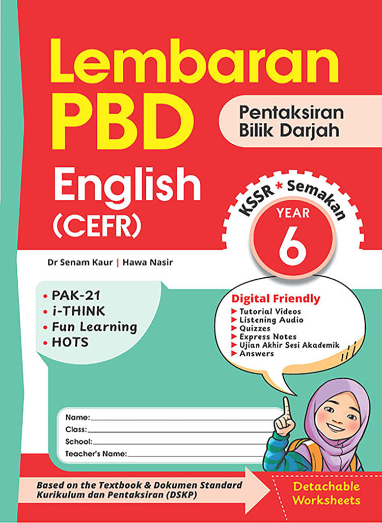 Lembaran PBD English CEFR Year 6