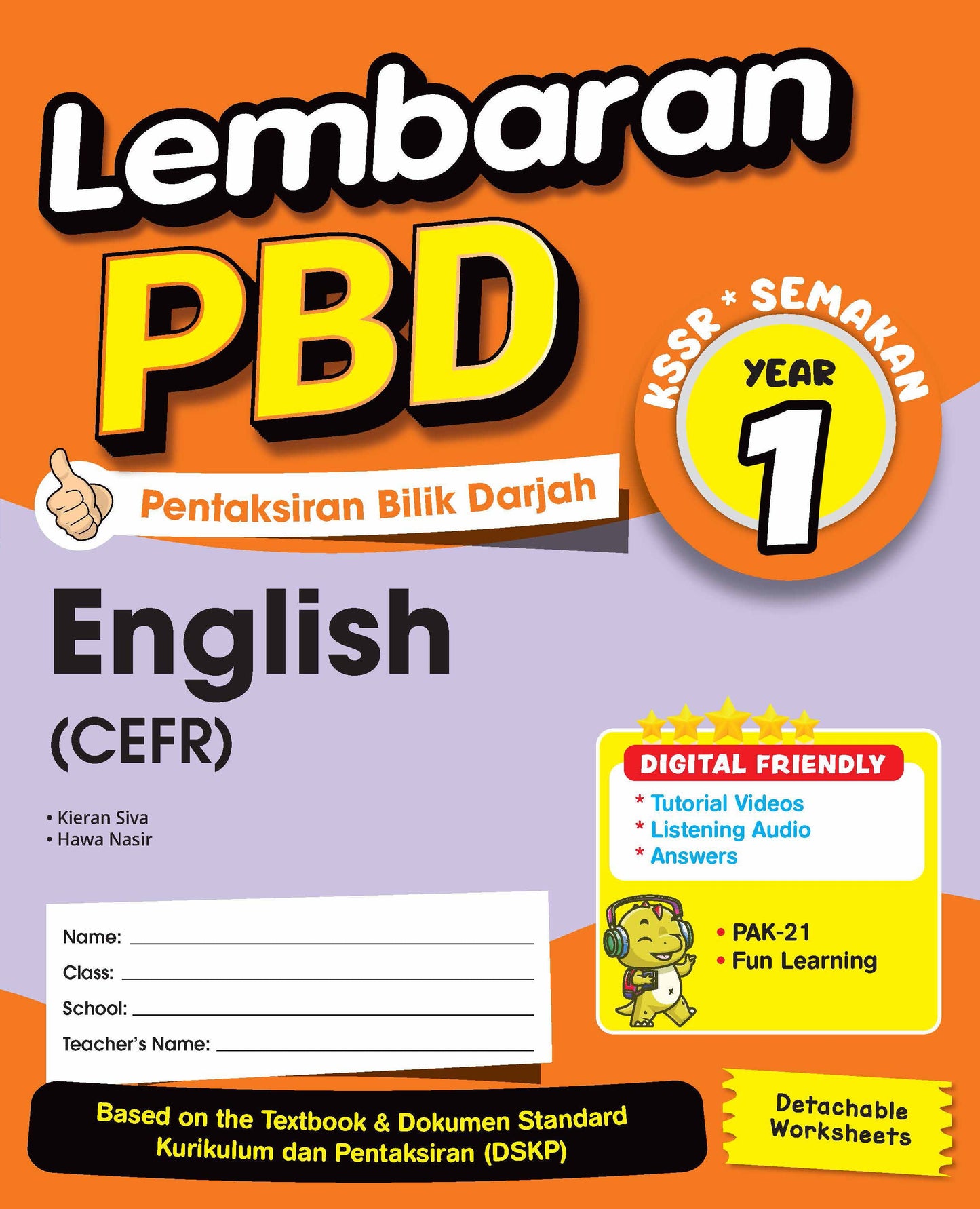 Lembaran PBD (2026) - English CEFR Year 1