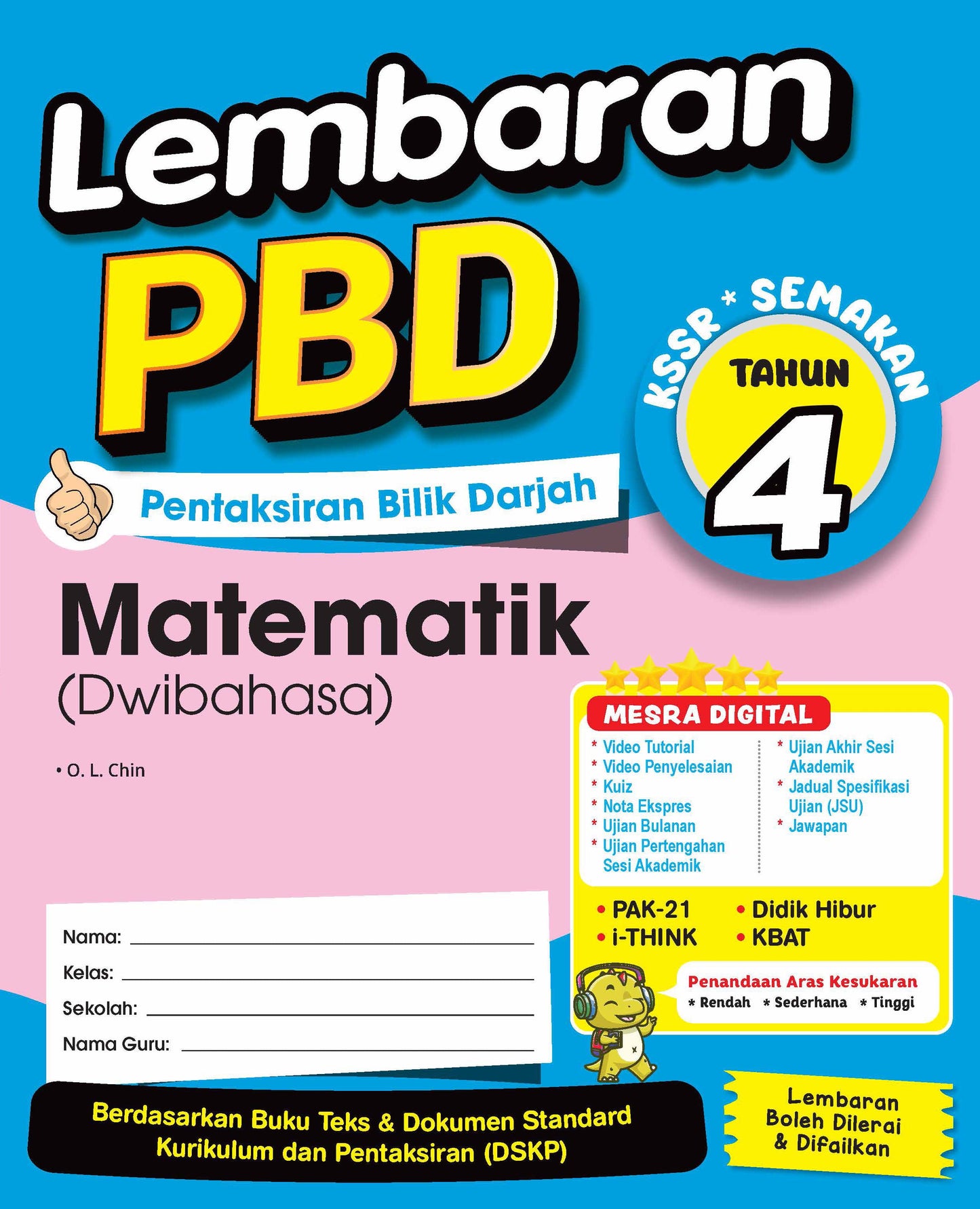 Lembaran PBD (2026) - Matematik (Dwi) Tahun 4