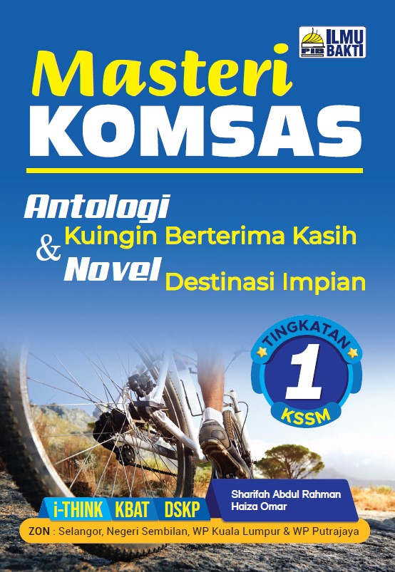 Masteri KOMSAS Antologi Kuingin Berterima Kasih & Novel Destinasi Impian Tg 1