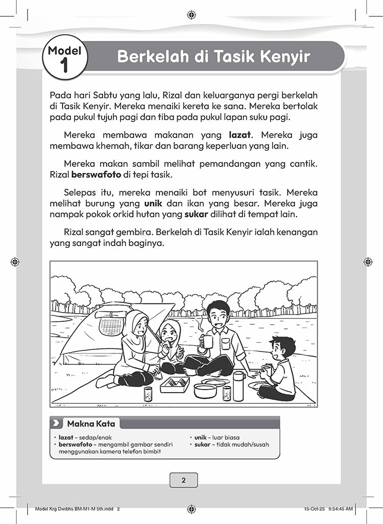 Model Karangan Dwibahasa Tahun 1, 2 & 3 [2026]