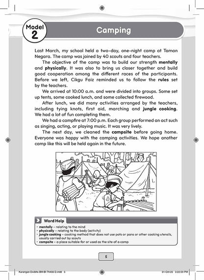 Model Karangan Dwibahasa Tahun 4, 5 & 6 [2026]