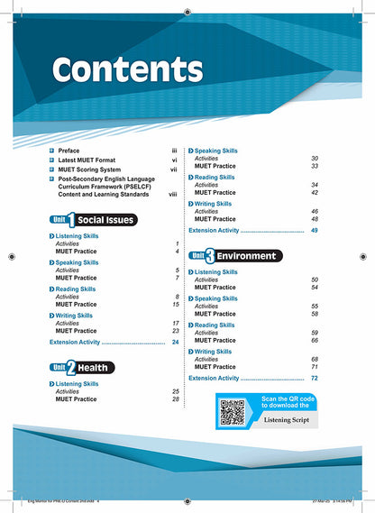 English Mentor for Pre-U [2025]