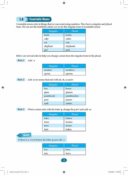 Grammar Guide for Pre-U [2025]