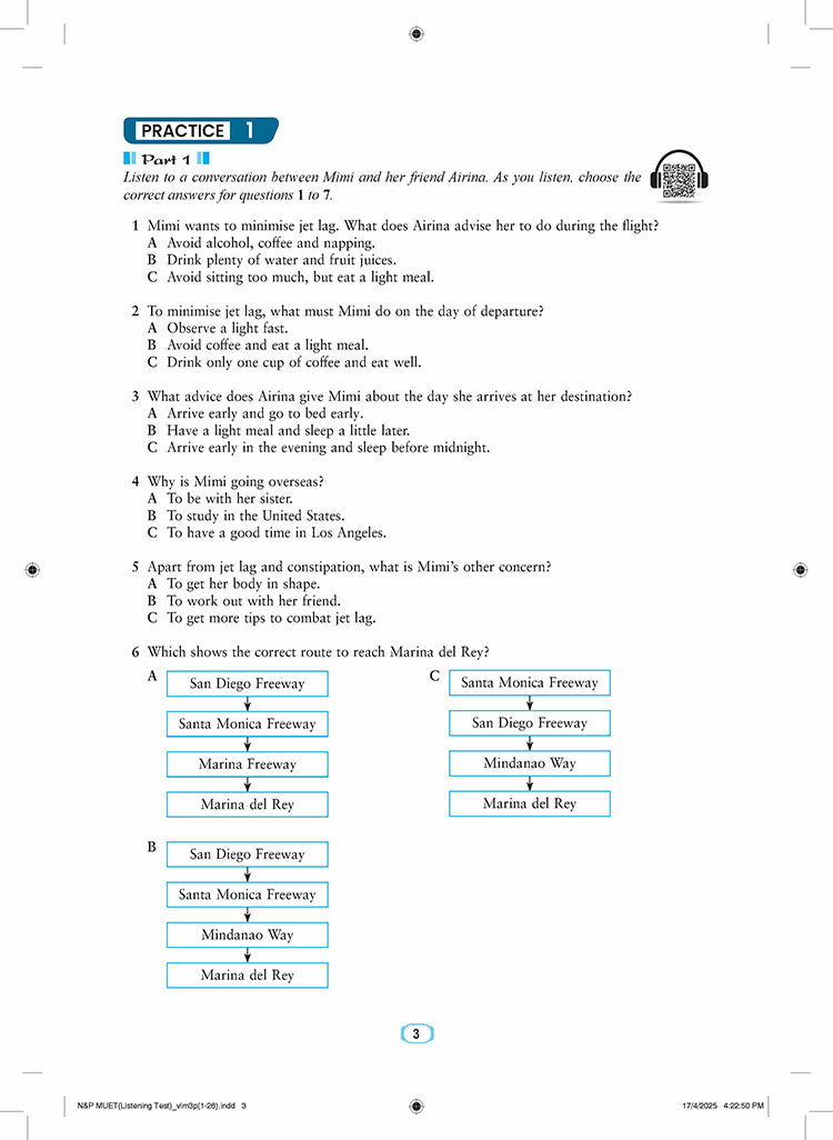 Notes & Practices MUET [2025]