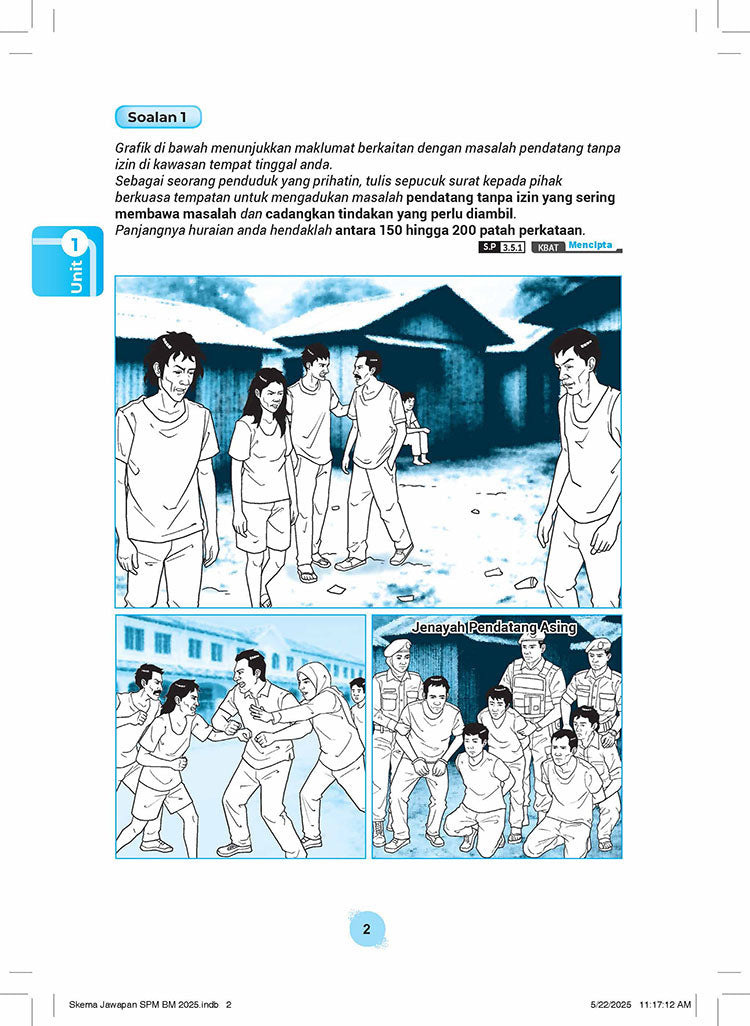 Skema Jawapan SPM Bahasa Melayu KSSM Tg 4&5