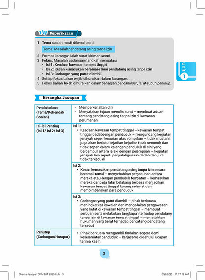 Skema Jawapan SPM Bahasa Melayu KSSM Tg 4&5