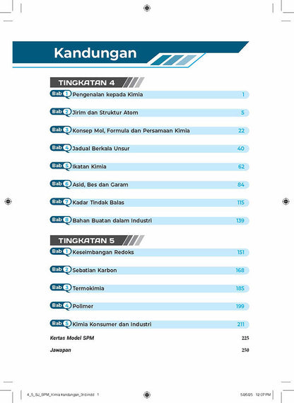 Skema Jawapan SPM Kimia KSSM Tg 4&5
