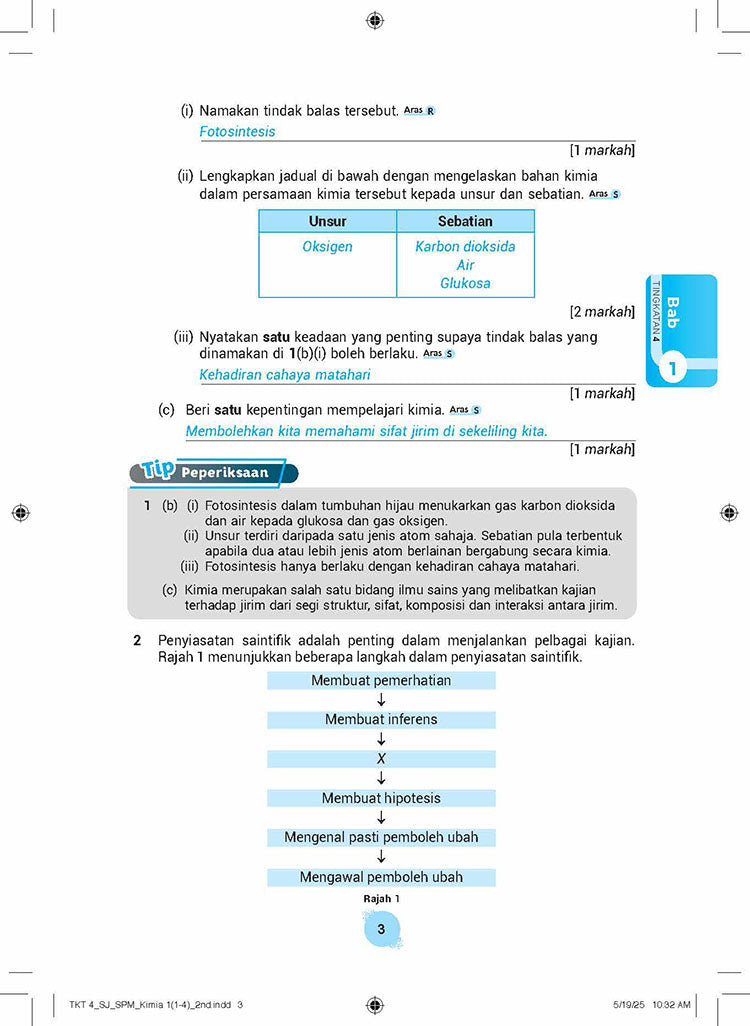 Skema Jawapan SPM Kimia KSSM Tg 4&5