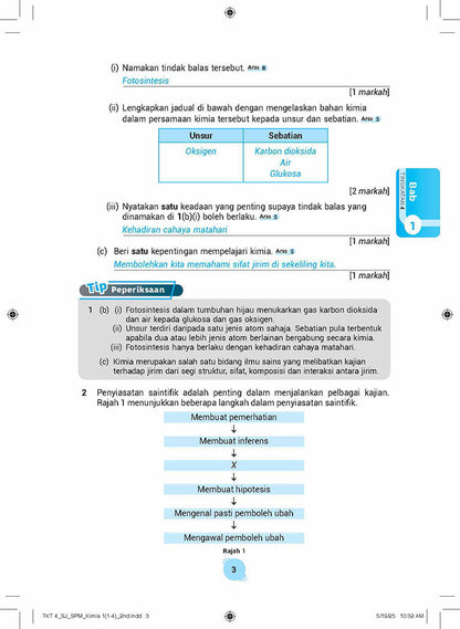 Skema Jawapan SPM Kimia KSSM Tg 4&5