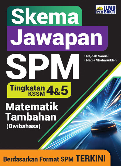 Skema Jawapan SPM Matematik Tambahan (Dwi) KSSM Tg 4&5