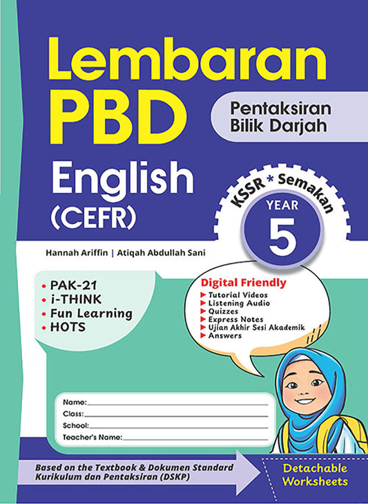 Lembaran PBD English CEFR Year 5