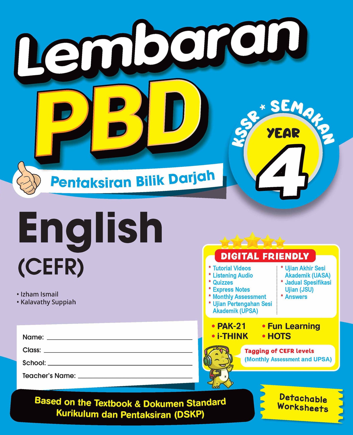Lembaran PBD (2026) -  English CEFR Year 4