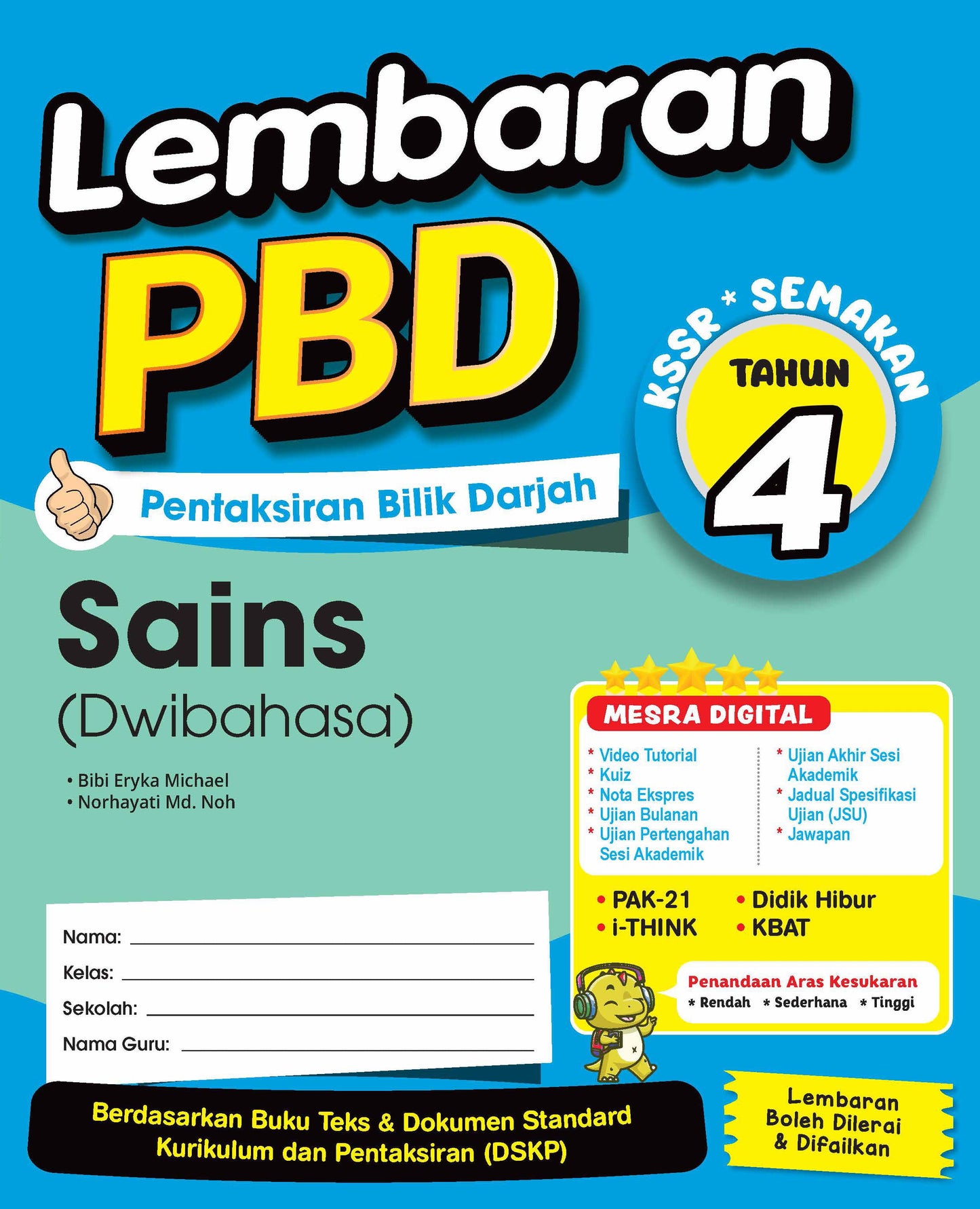 Lembaran PBD (2026) -  Sains (Dwi) Tahun 4