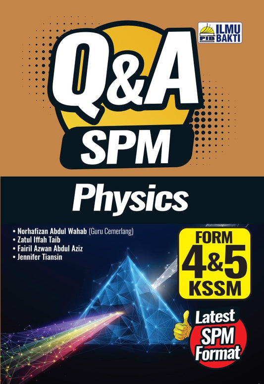 Q&A SPM Physics F4&5 KSSM