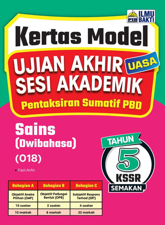 Kertas Model UASA Sains KSSR (Dwi) Thn 5