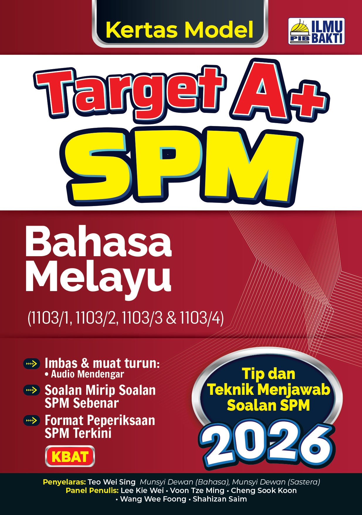Target A+ Kertas Model SPM
