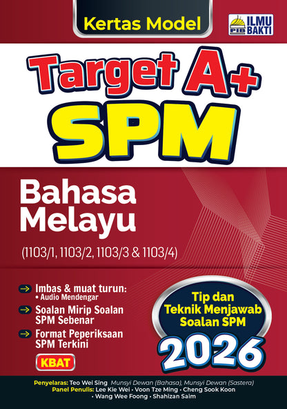 Target A+ Kertas Model SPM