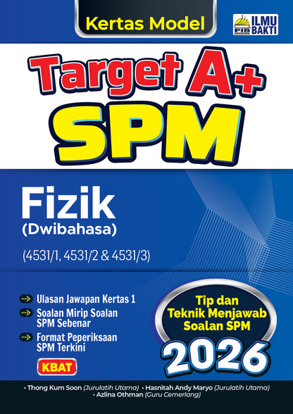 Target A+ Kertas Model SPM