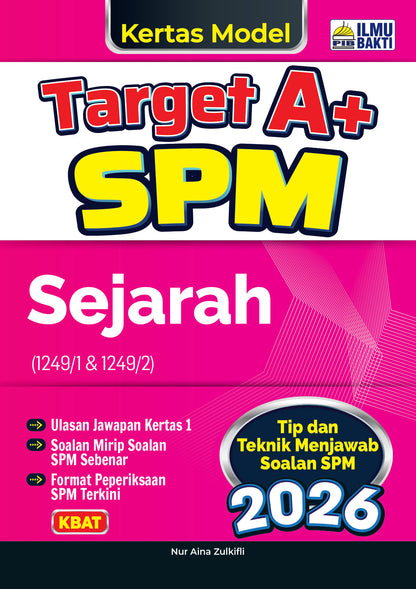Target A+ Kertas Model SPM