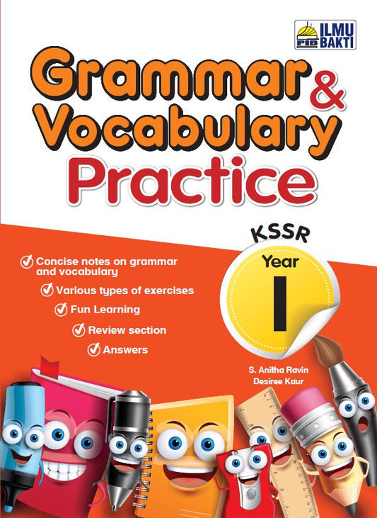 Grammar & Vocabulary Practice KSSR Year 1