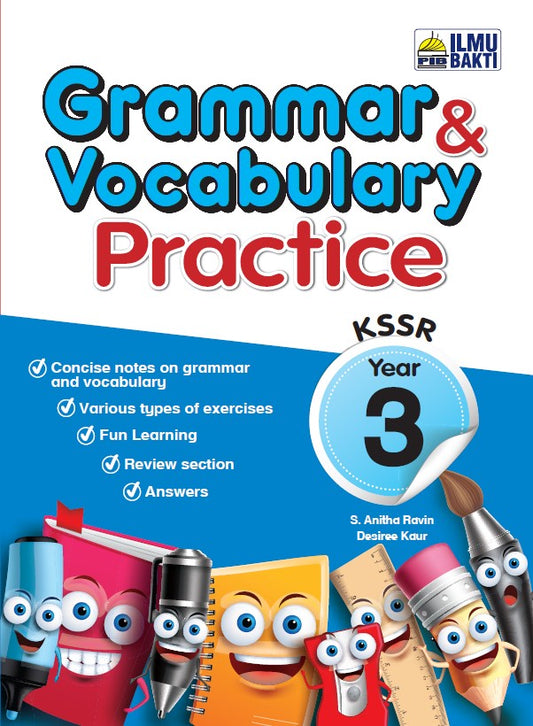 Grammar & Vocabulary Practice KSSR Year 3
