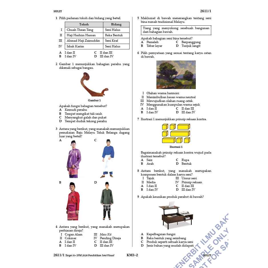 Target A+ Kertas Model SPM
