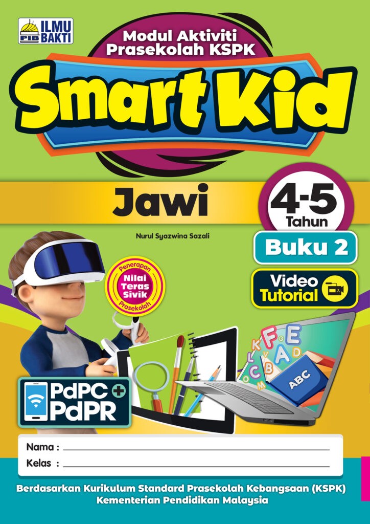 Smart Kid Jawi 4-5 Tahun (Buku 2)